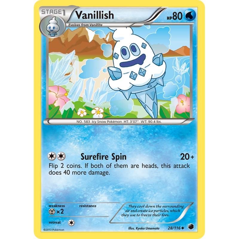 Vanillish (28/116) [Black & White: Plasma Freeze]