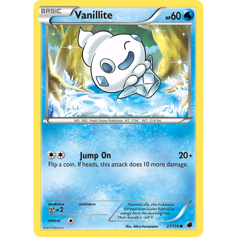Vanillite (27/116) [Black & White: Plasma Freeze]