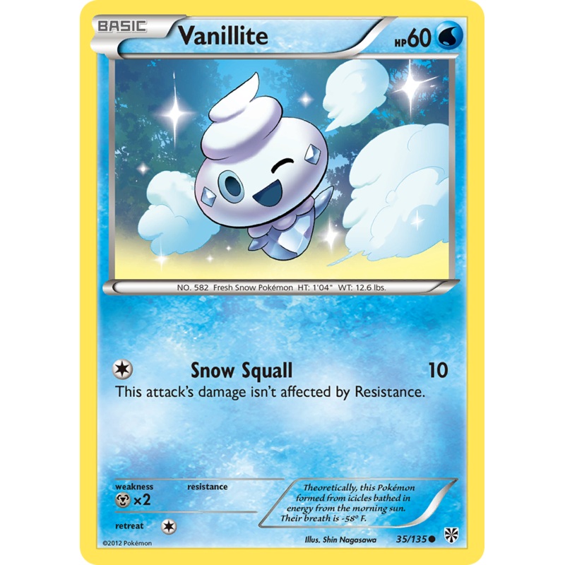 Vanillite (35/135) [Black & White: Plasma Storm]