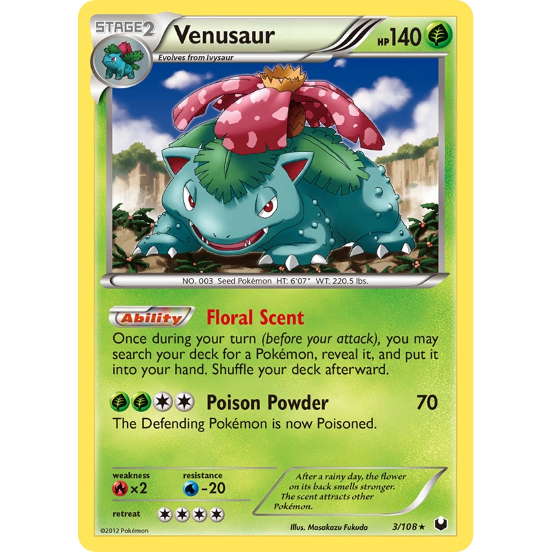 Venusaur (3/108) [Black & White: Dark Explorers]