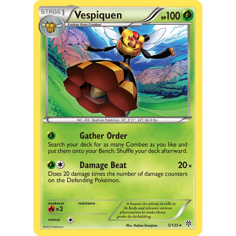 Vespiquen (5/135) [Black & White: Plasma Storm]