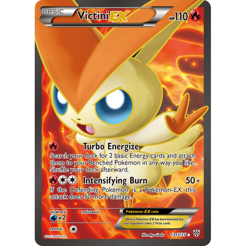 Victini EX (131/135) [Black & White: Plasma Storm]