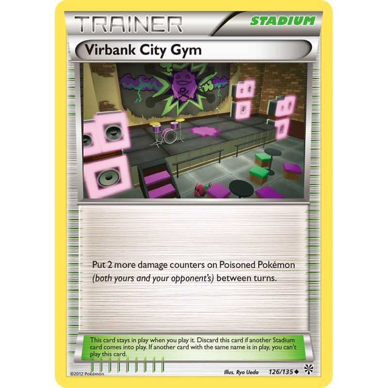 Virbank City Gym (126/135) [Black & White: Plasma Storm]
