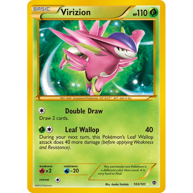 Virizion (103/101) [Black & White: Plasma Blast]