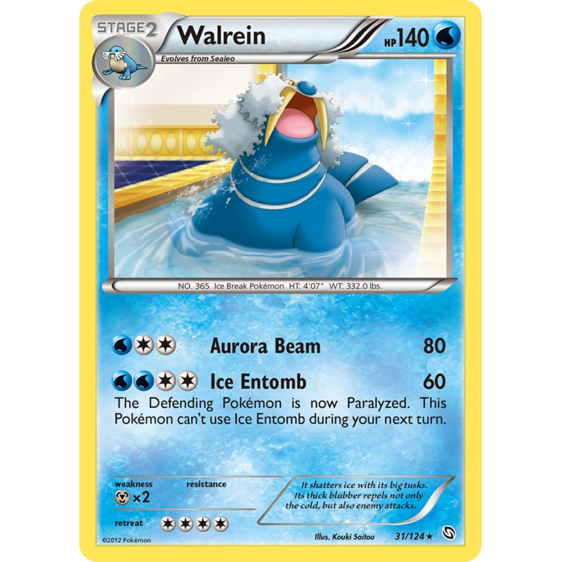 Walrein (31/124) [Black & White: Dragons Exalted]