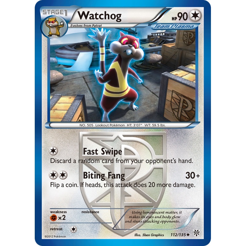 Watchog (112/135) [Black & White: Plasma Storm]