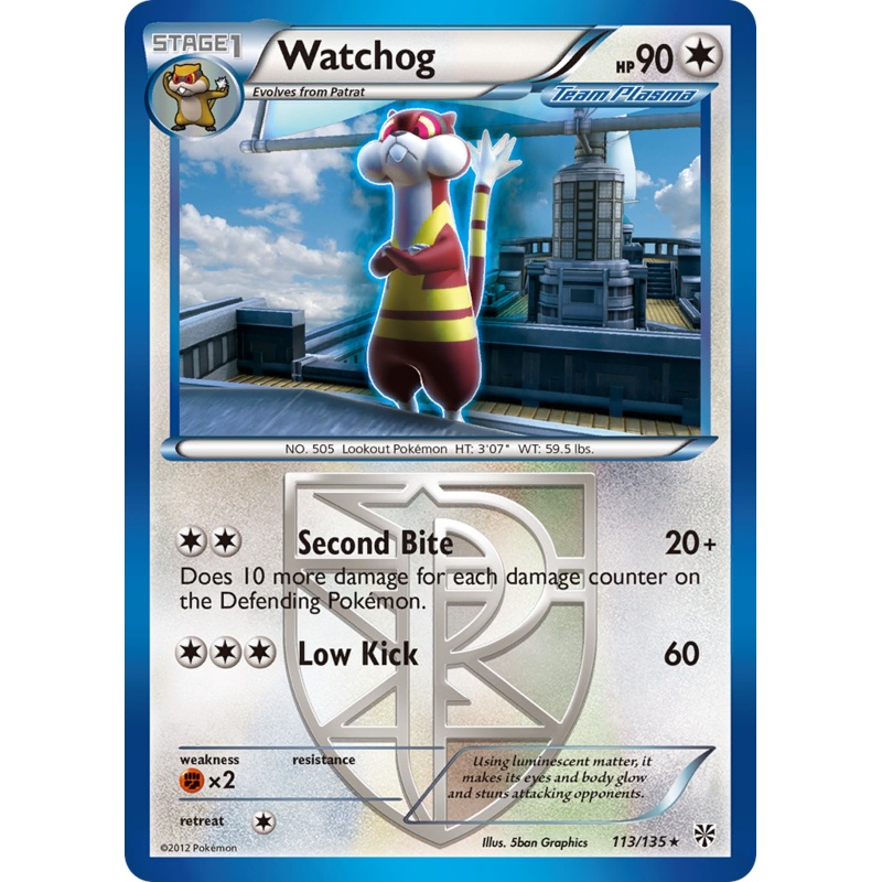 Watchog (113/135) [Black & White: Plasma Storm]