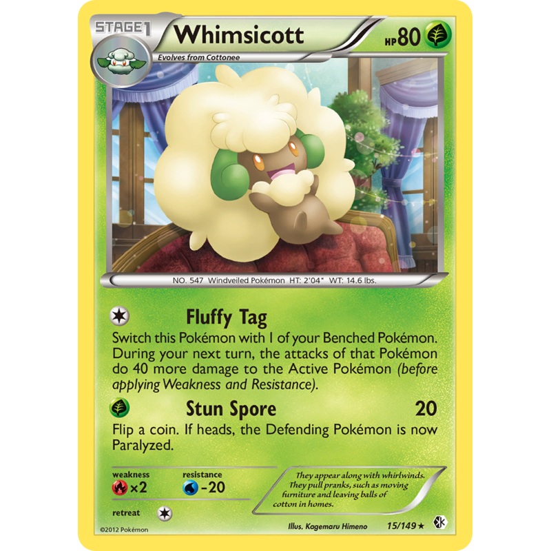 Whimsicott (15/149) [Black & White: Boundaries Crossed]