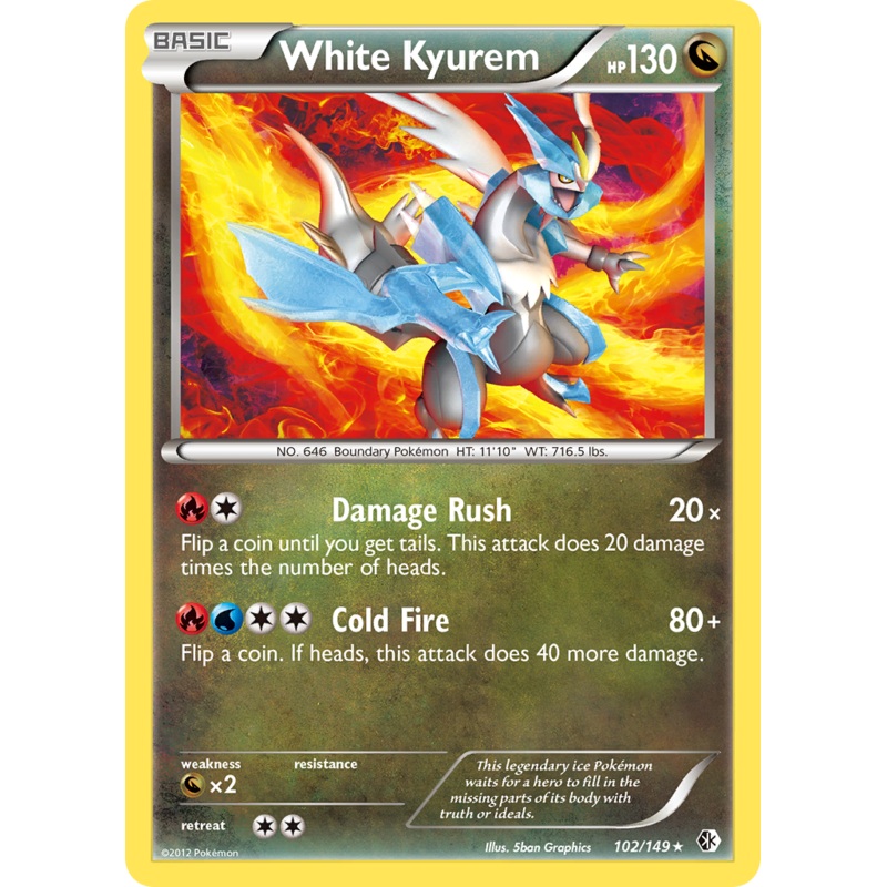 White Kyurem (102/149) [Black & White: Boundaries Crossed]