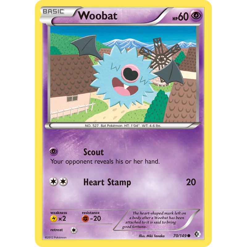 Woobat (70/149) [Black & White: Boundaries Crossed]