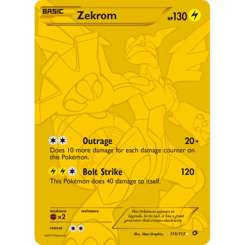 Zekrom (115/113) [Black & White: Legendary Treasures]