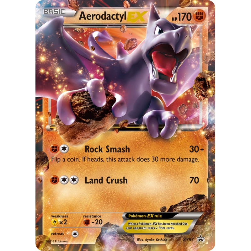 Aerodactyl EX (XY97) [XY: Black Star Promos]
