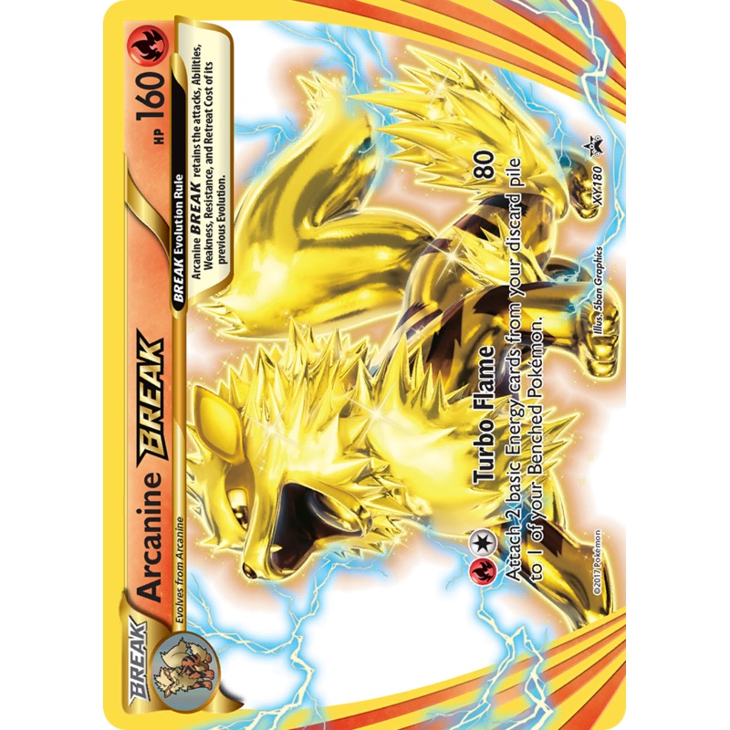 Arcanine BREAK (XY180) [XY: Black Star Promos]
