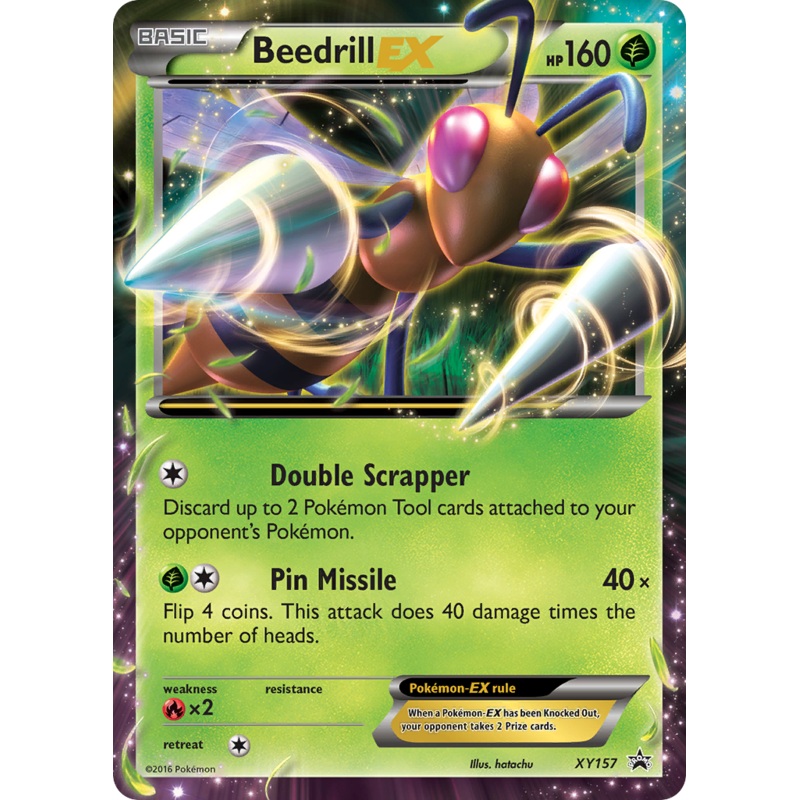 Beedrill EX (XY157) [XY: Black Star Promos]