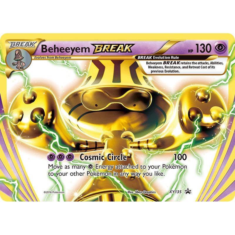 Beheeyem BREAK (XY135) [XY: Black Star Promos]