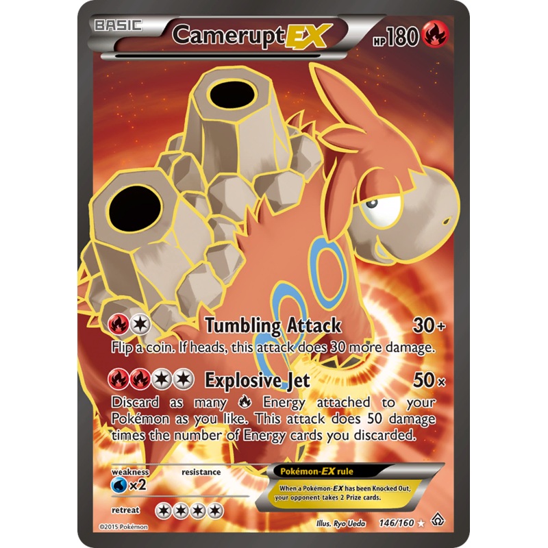 Camerupt EX (146/160) [XY: Primal Clash]