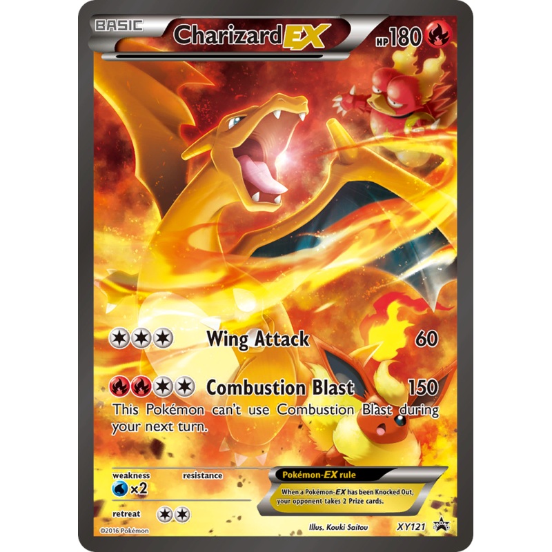 Charizard EX (XY121) [XY: Black Star Promos]