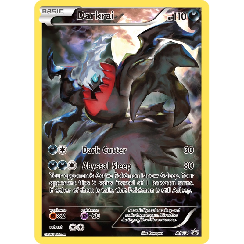 Darkrai (XY114) [XY: Black Star Promos]