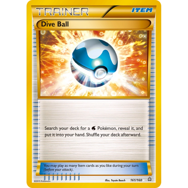 Dive Ball (161/160) [XY: Primal Clash]