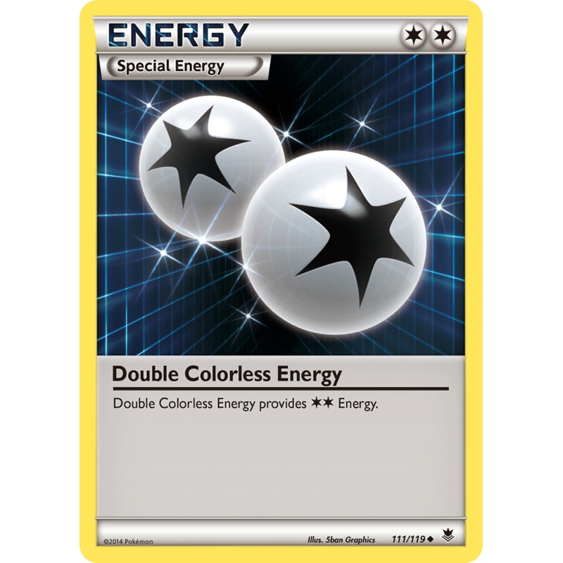 Double Colorless Energy (111/119) [XY: Phantom Forces]