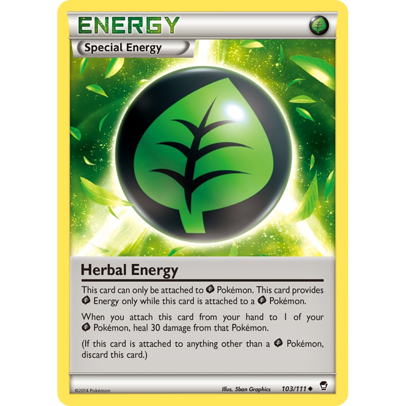 Herbal Energy (103/111) [XY: Furious Fists]