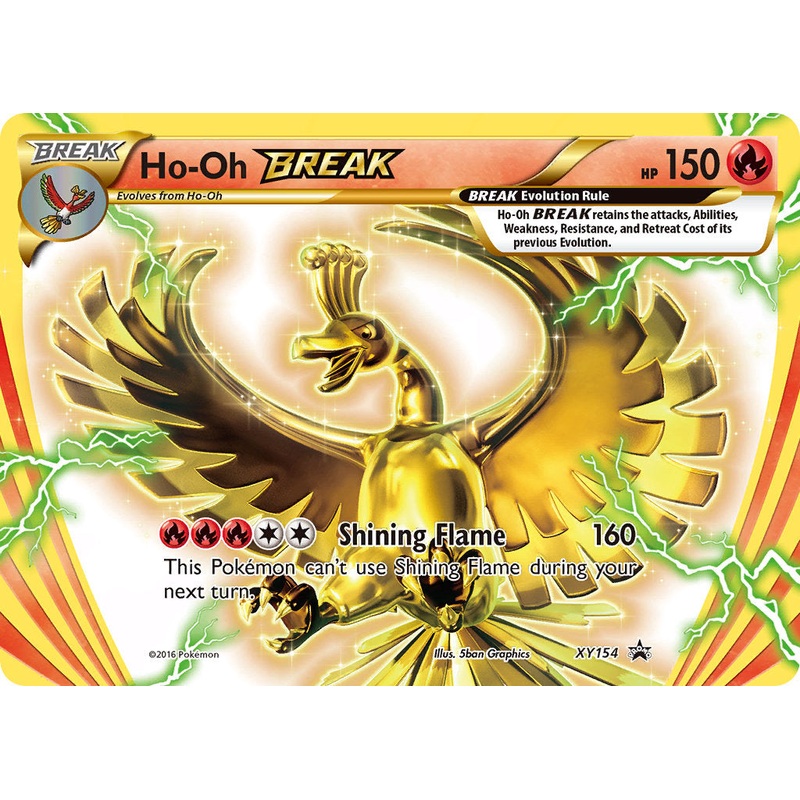 Ho-Oh BREAK (XY154) [XY: Black Star Promos]