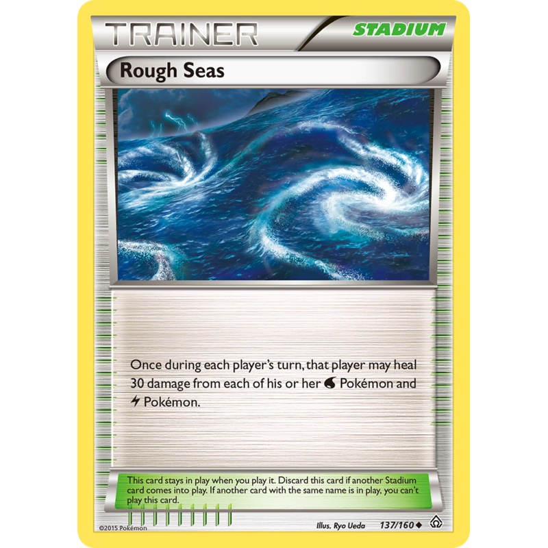 Rough Seas (137/160) [XY: Primal Clash]