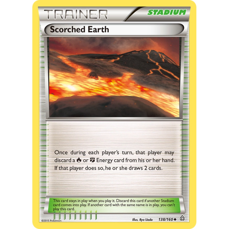 Scorched Earth (138/160) [XY: Primal Clash]