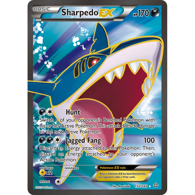 Sharpedo EX (152/160) [XY: Primal Clash]
