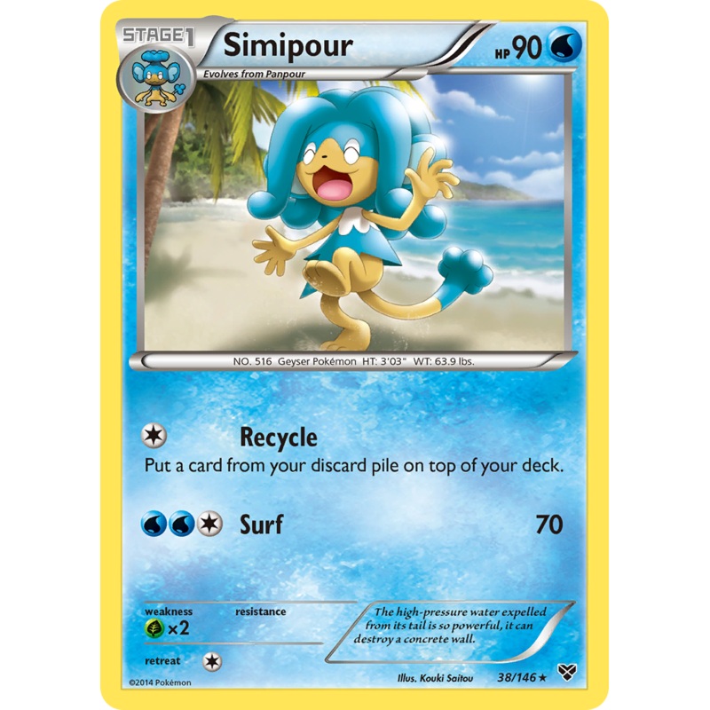 Simipour (38/146) [XY: Base Set]