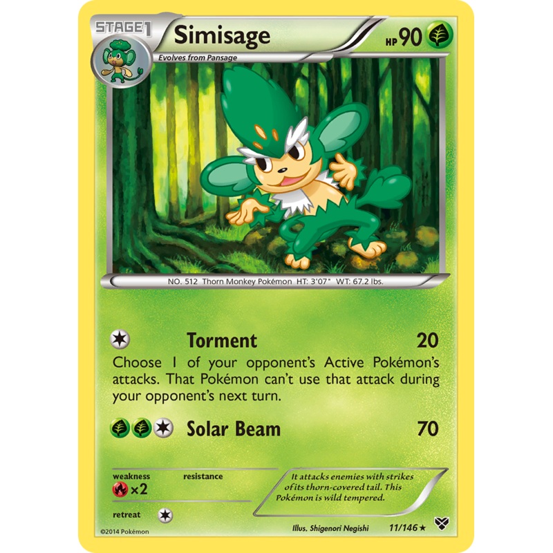 Simisage (11/146) [XY: Base Set]