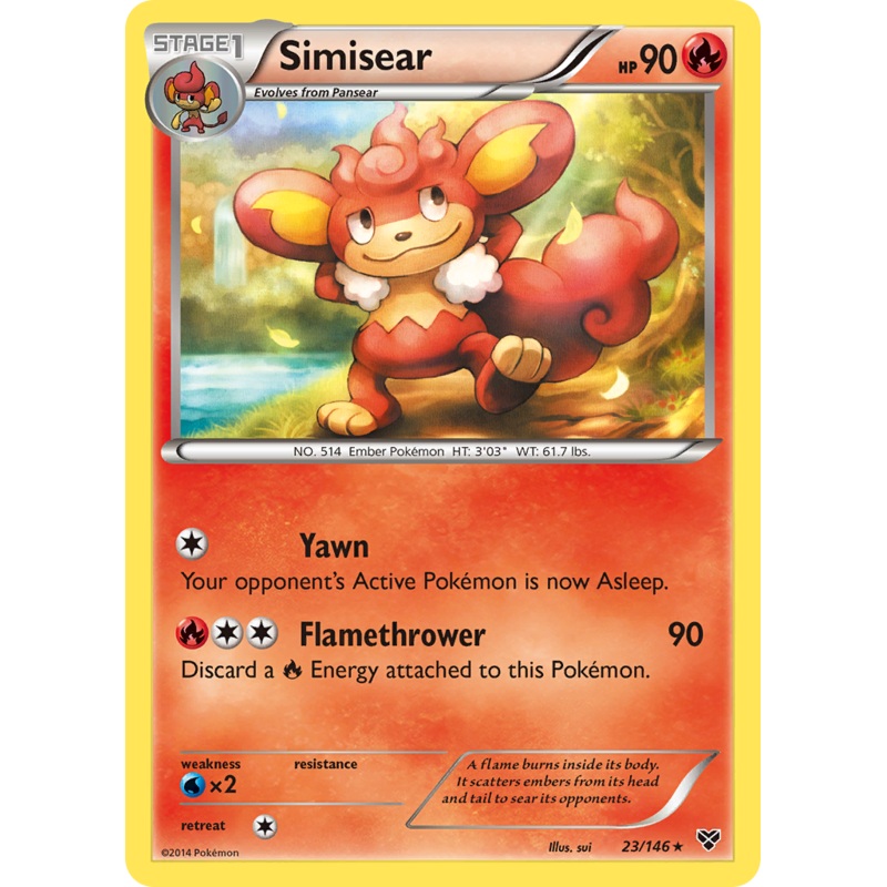Simisear (23/146) [XY: Base Set]