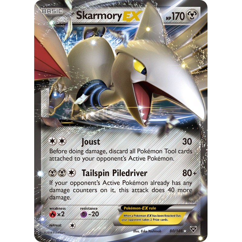 Skarmory EX (80/146) [XY: Base Set]