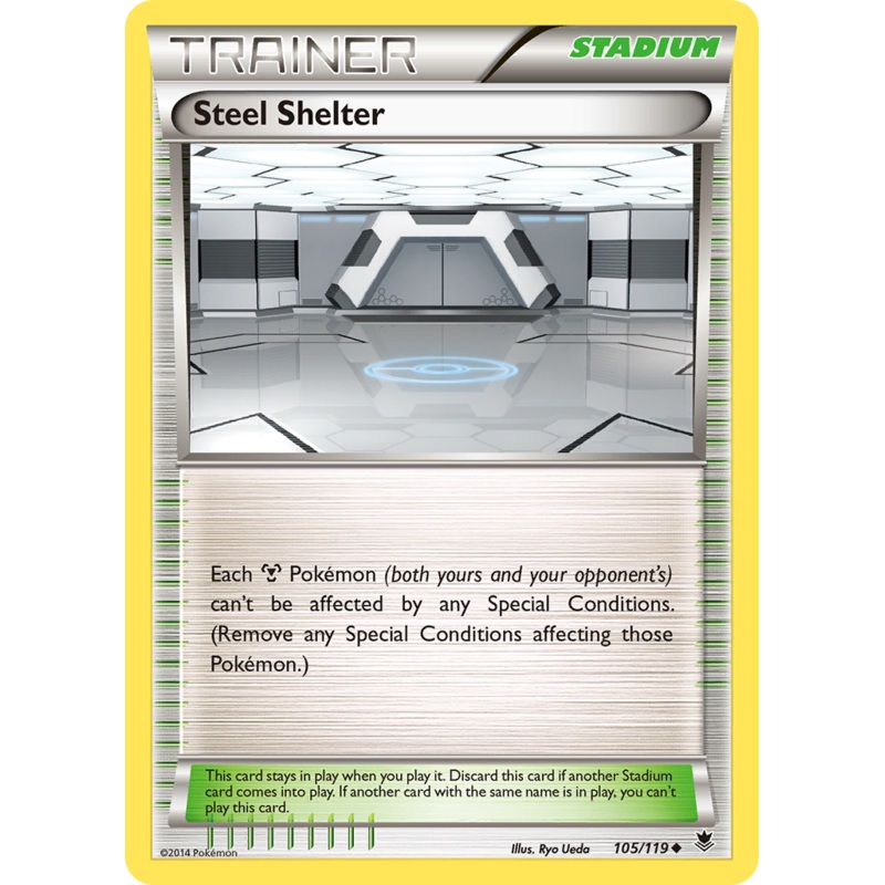 Steel Shelter (105/119) [XY: Phantom Forces]