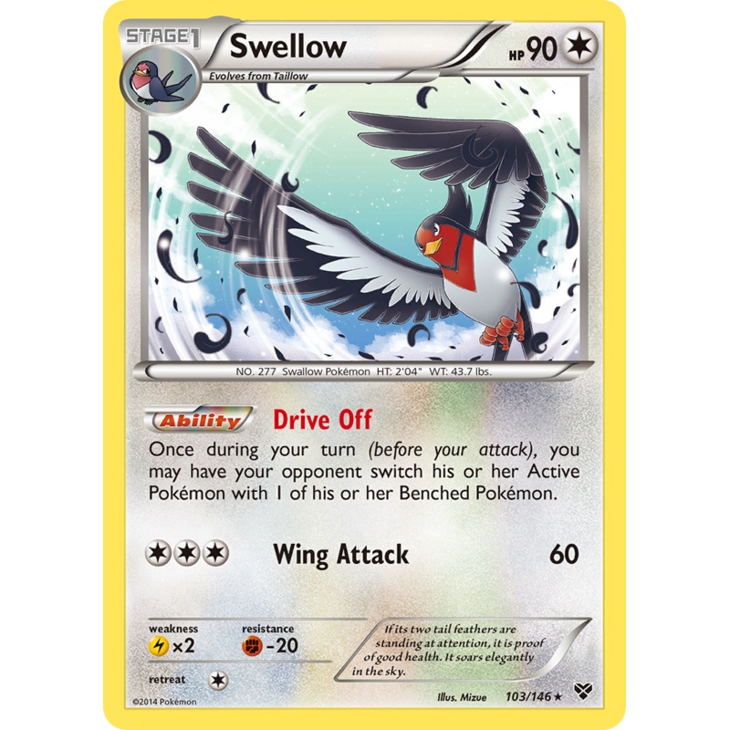 Swellow (103/146) [XY: Base Set]