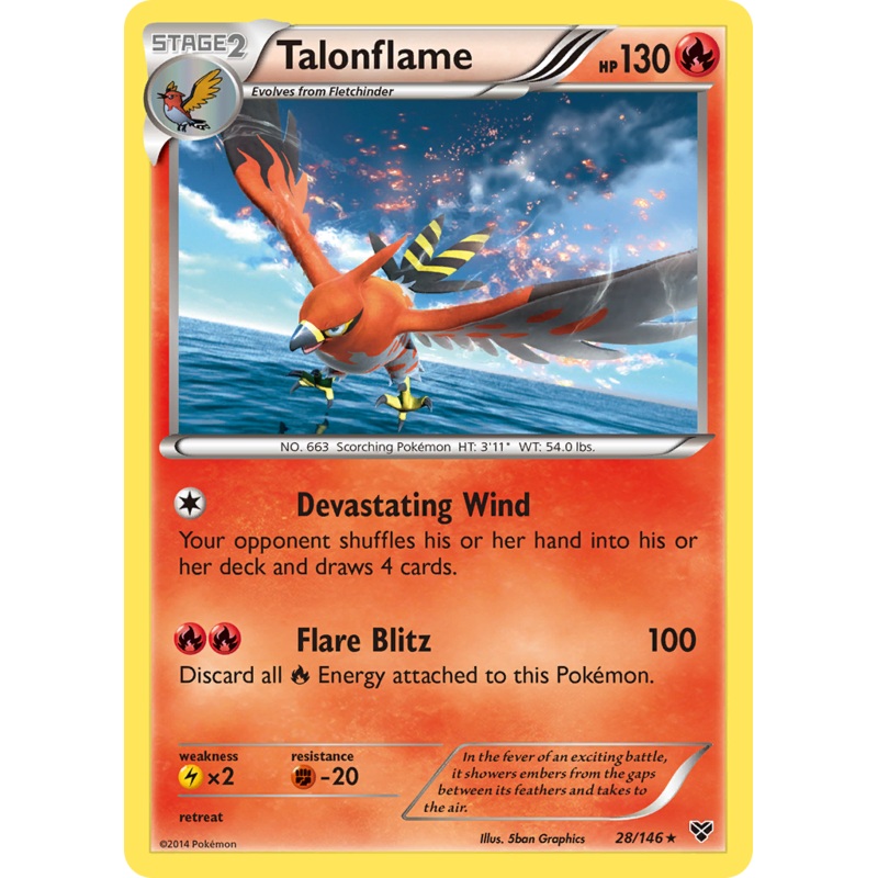 Talonflame (28/146) [XY: Base Set]