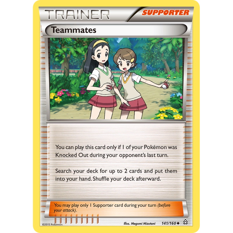 Teammates (141/160) [XY: Primal Clash]