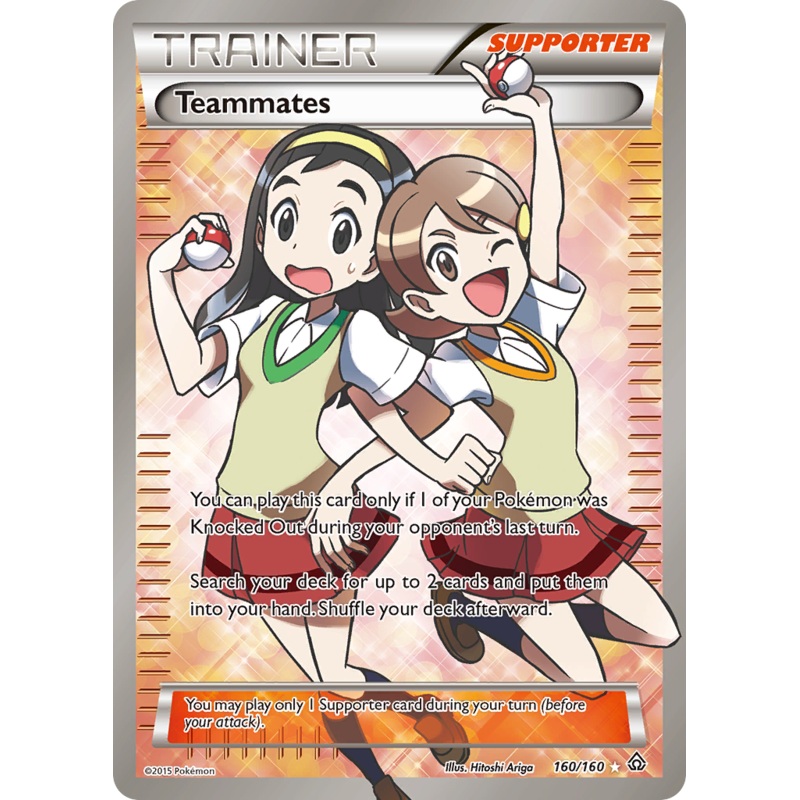 Teammates (160/160) [XY: Primal Clash]