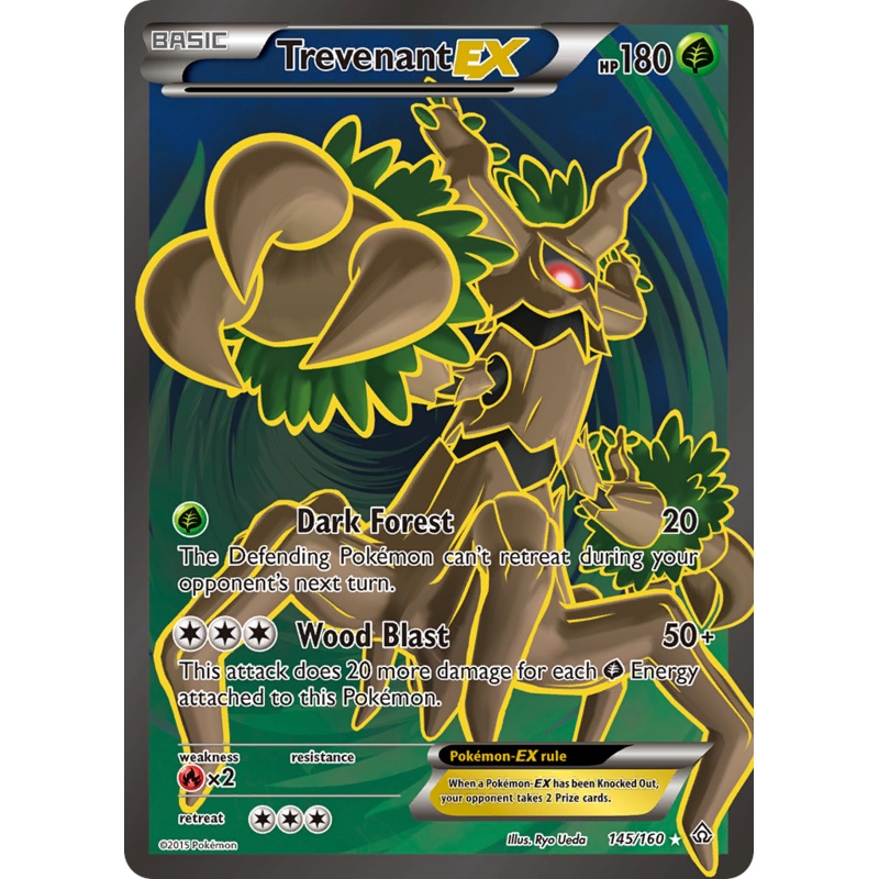 Trevenant EX (145/160) [XY: Primal Clash]