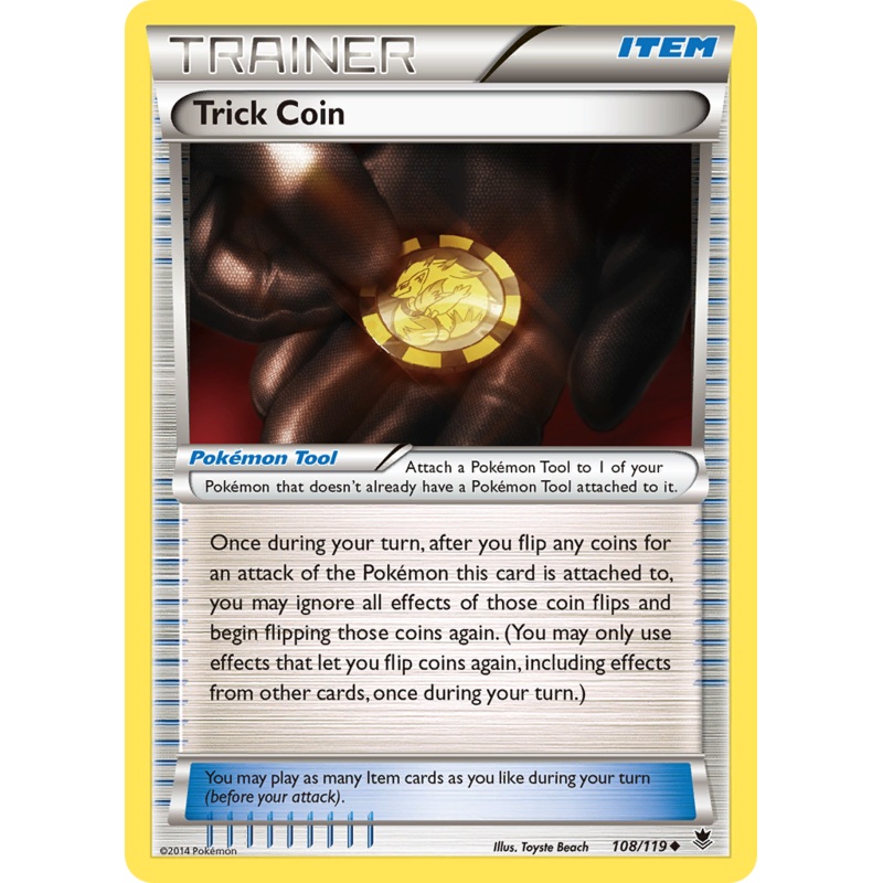 Trick Coin (108/119) [XY: Phantom Forces]