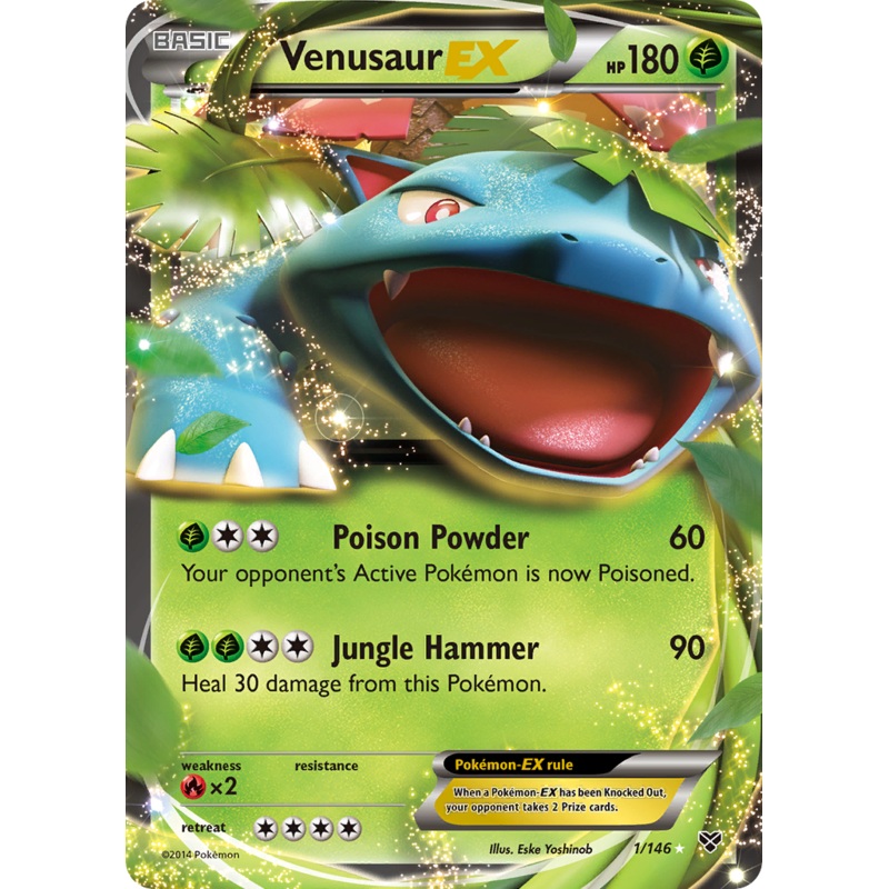 Venusaur EX (1/146) [XY: Base Set]