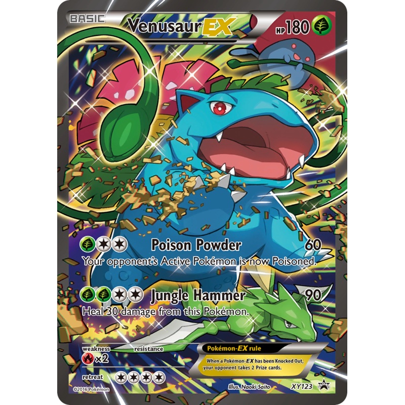 Venusaur EX (XY123) [XY: Black Star Promos]