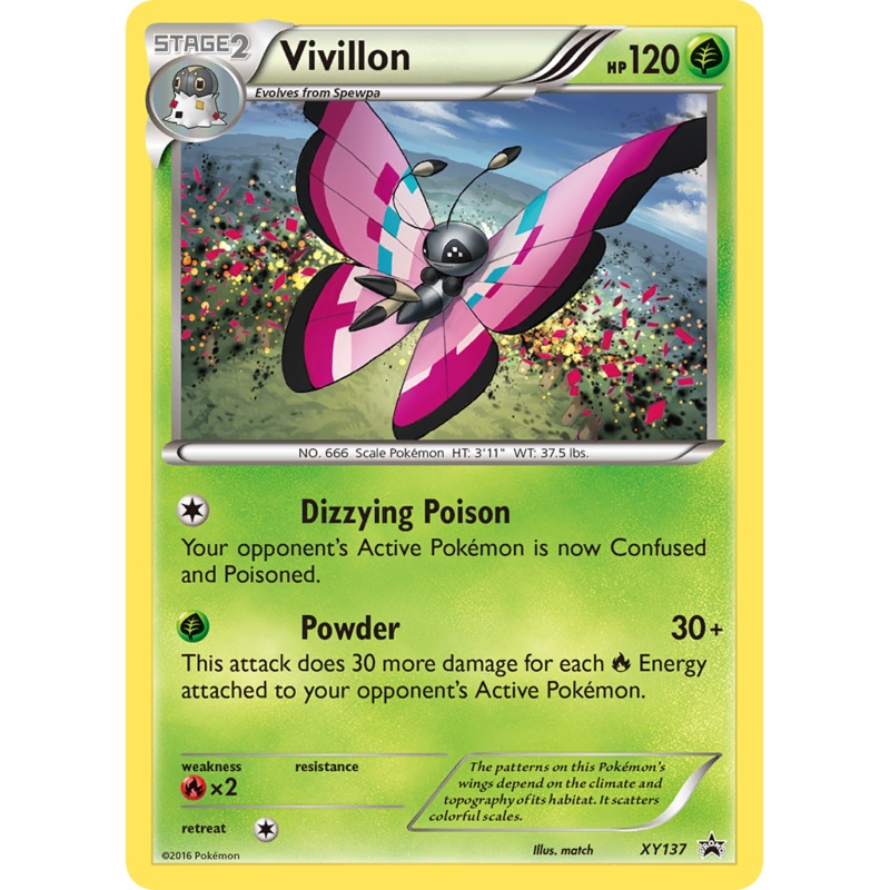 Vivillon (XY137) [XY: Black Star Promos]