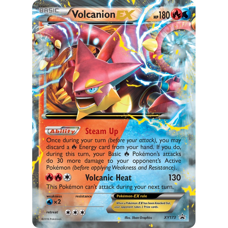 Volcanion EX (XY173) [XY: Black Star Promos]