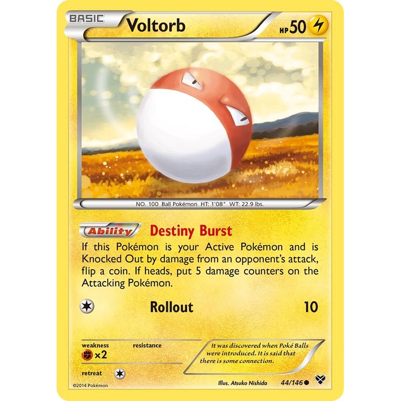 Voltorb (44/146) [XY: Base Set]