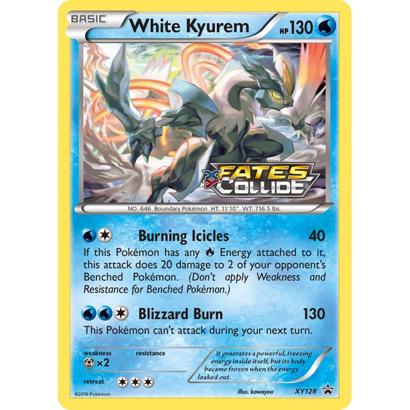 White Kyurem (XY128) [XY: Black Star Promos]
