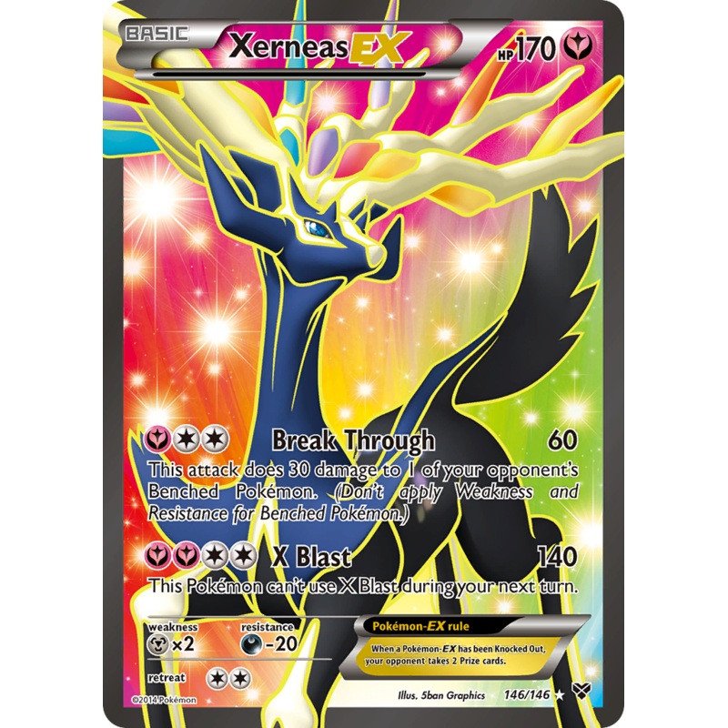 Xerneas EX (146/146) [XY: Base Set]