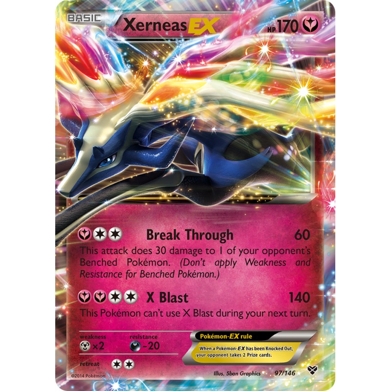 Xerneas EX (97/146) [XY: Base Set]