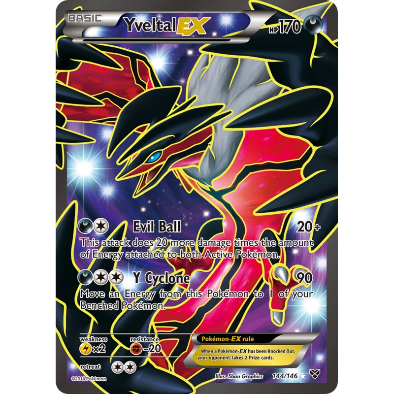 Yveltal EX (144/146) [XY: Base Set]