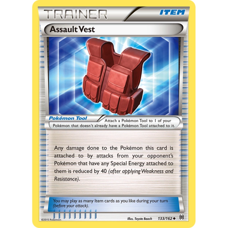 Assault Vest (133/162) [XY: BREAKthrough]